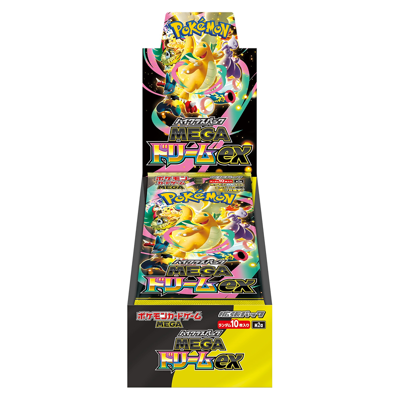 MEGA Dream Ex Booster Box Be Clear Japan MEGA Dream Ex Booster Box Be Clear Japan