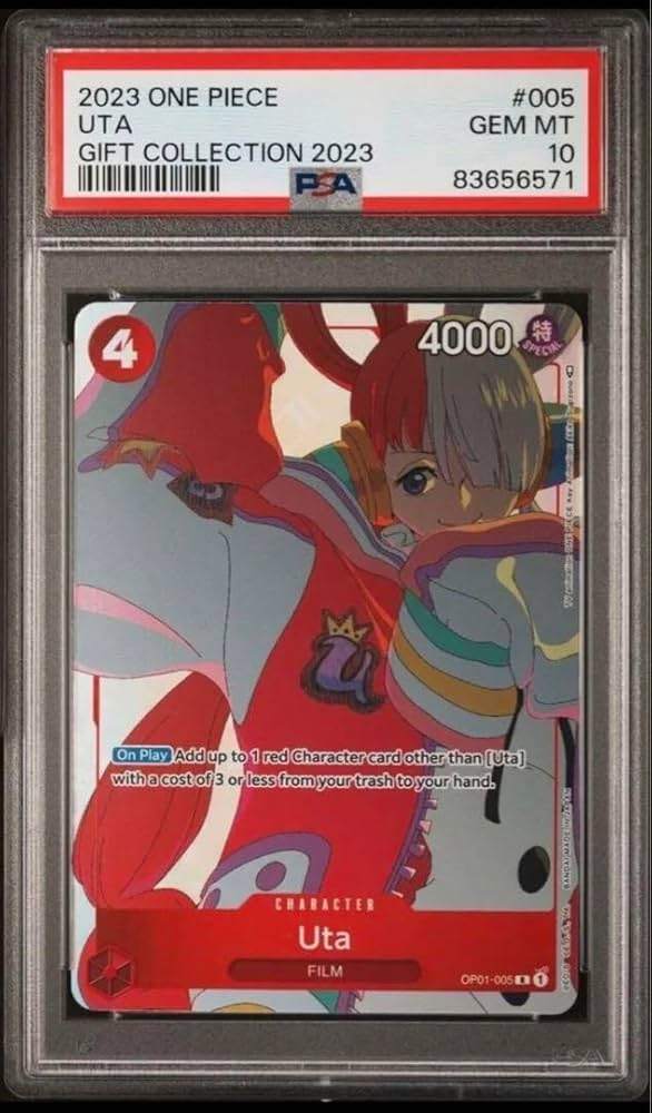 【PSA10】 Uta (OP01-05) ONE PIECE GIFT COLLECTION English
