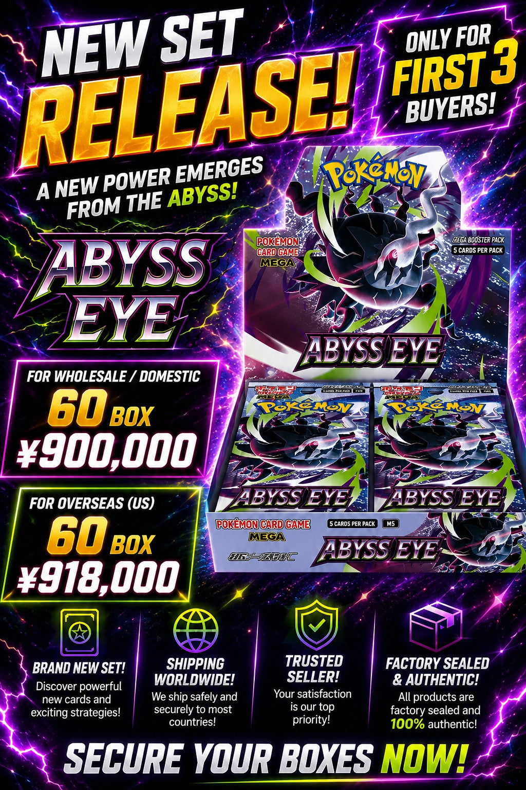 Abyss Eye 60 Sealed Box