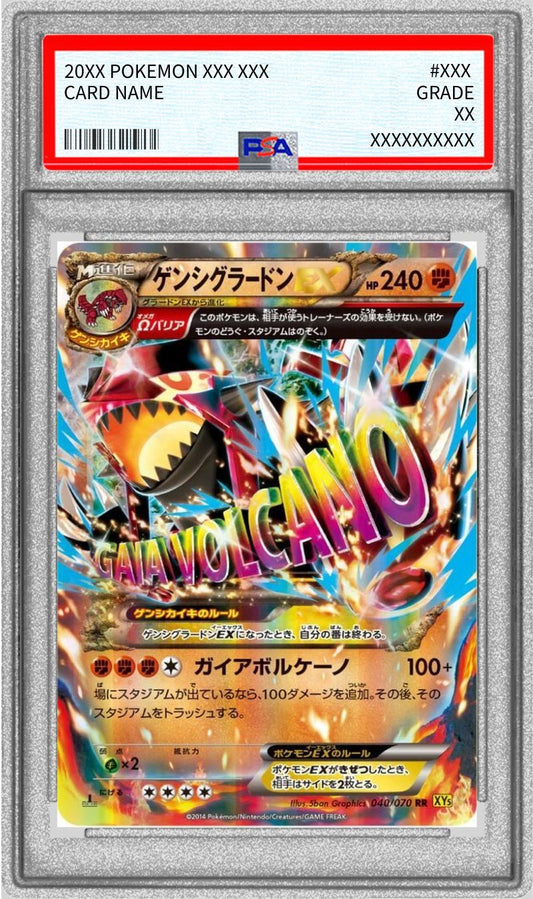 【PSA10】 Primal Groudon EX (XY5-040/070) 1ED