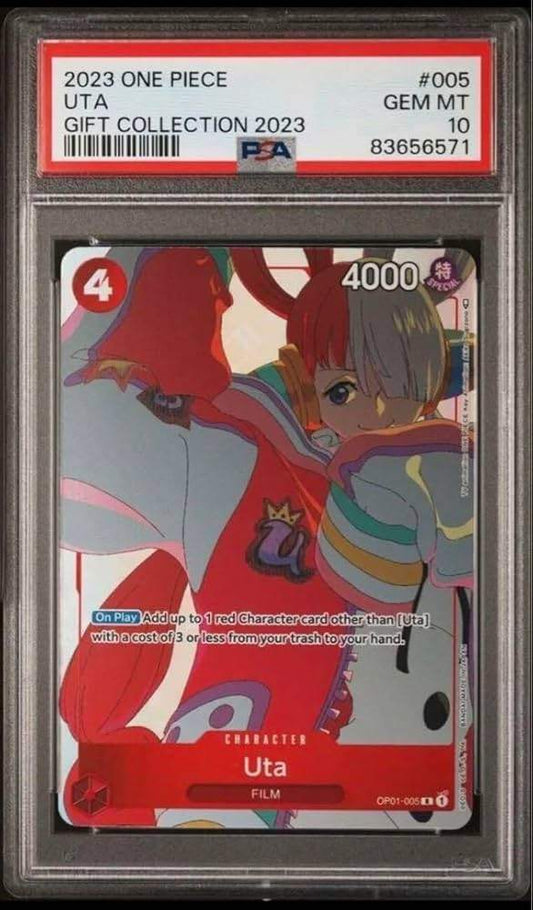 【PSA10】 Uta (OP01-05) ONE PIECE GIFT COLLECTION English
