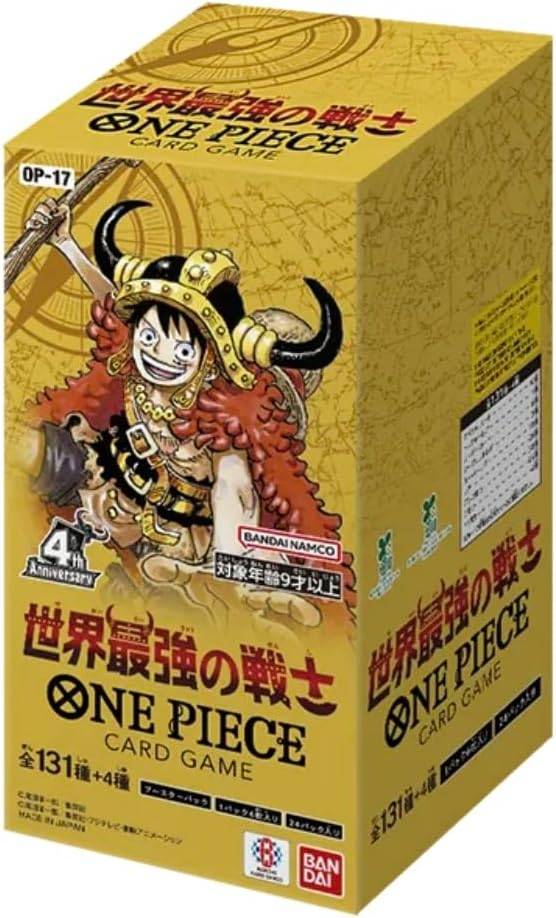 OP-17 THE WORLD’S STRONGEST WARRIORS BOX