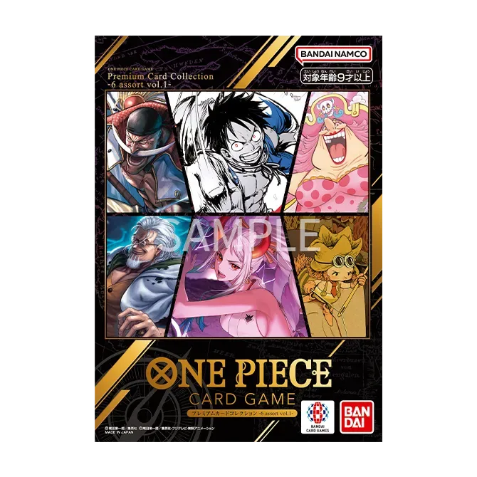 ONE PIECE Card Game Premium Card Collection "6 assort vol.1"