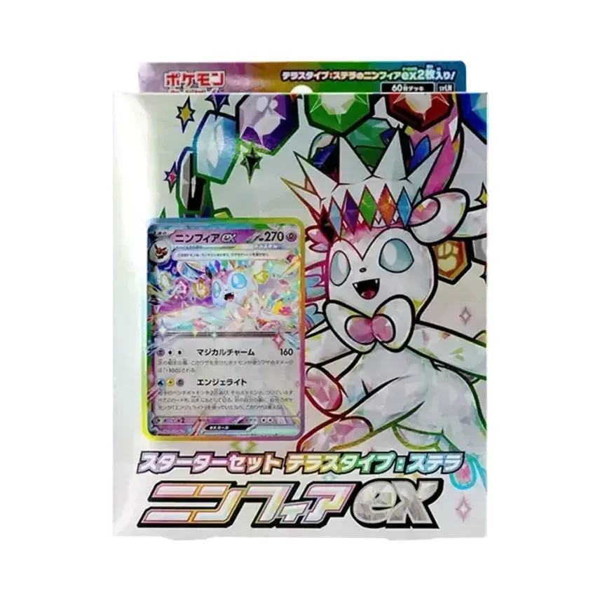 Pokemon Card Game Scarlet & Violet Starter Set Terastype Stellar Sylveon ex