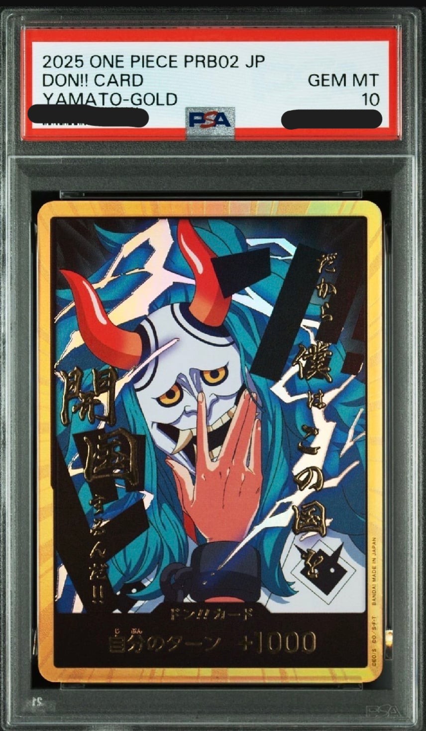 【PSA10】 DON!! Card : Yamato Super Parallel
