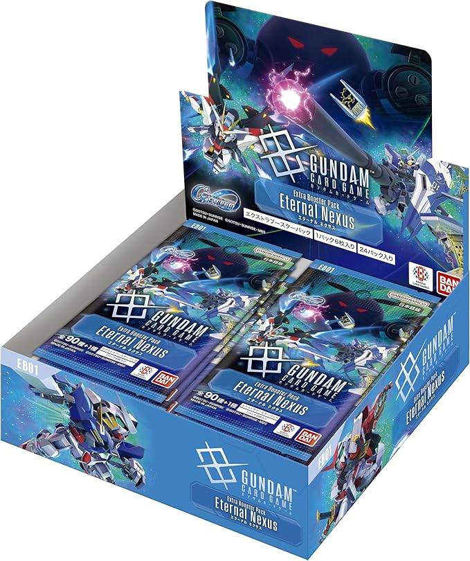 EB01 GUNDAM CARD GAME Extra Booster Pack Eternal Nexus Box