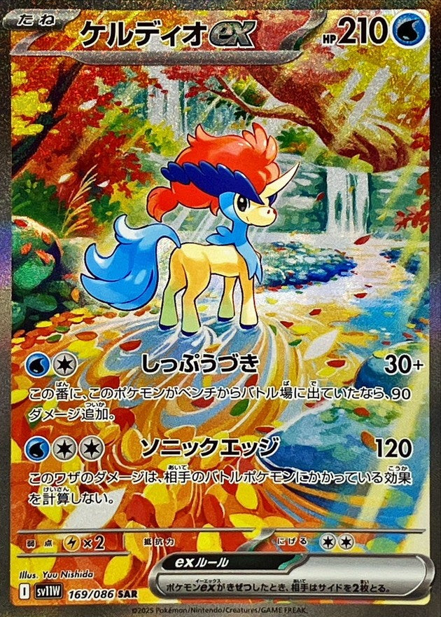 Keldeo ex SAR (sv11w-169/086)